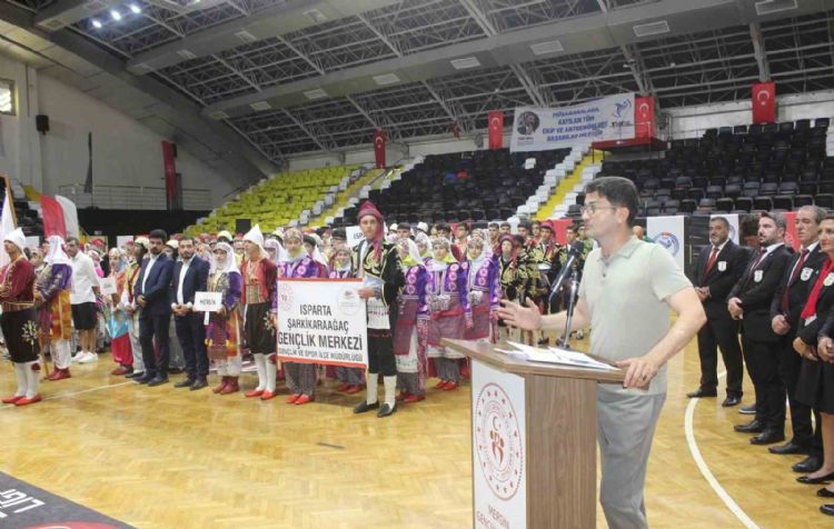 Halk Oyunları Akdeniz Bölge Şampiyonası sona erdi