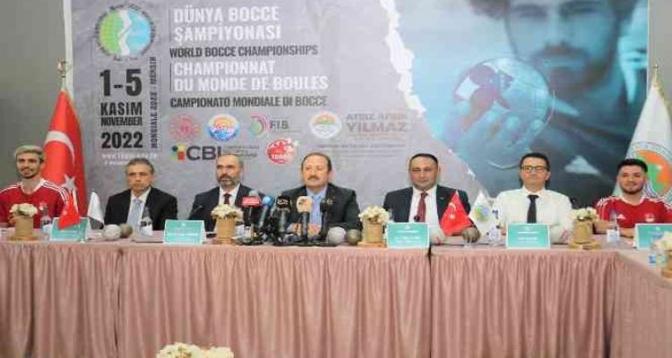 Dünya Erkekler ve Kadınlar Bocce Şampiyonası Mersin'de yapılacak