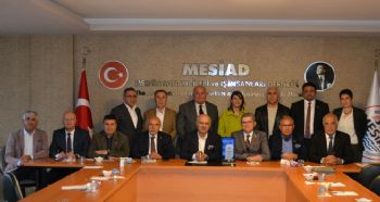 REKTÖR ÇAMSARI, MESİAD’I ZİYARET ETTİ