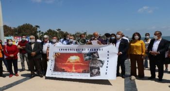 Çernobil faciasında ölenler Mersin'de anıldı