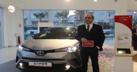 TOYOTA C-HR MERSİN'DE OTOMOBİL TUTKUNLARIYLA İLK KEZ BULUŞTU