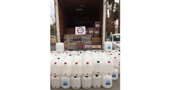 MERSİN’DE SAHTE İÇKİ OPERASYONU