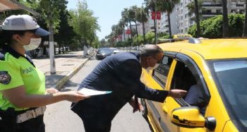 Mersin'de protokol destekli korona virüs denetimi