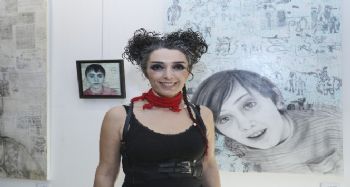 Ressam Kurtuluş, MTSO'da portre resim sergisi açtı