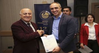 Türkiye'nin ilk dış ticaret sorumlusu MYK Belgeleri dağıtıldı