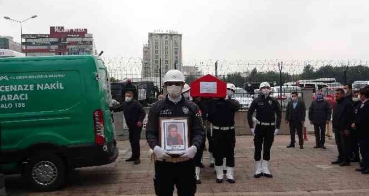 Kalbine yenilen savcı son yolculuğuna uğurlandı