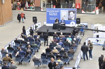 AŞUT, YENİ KİTABINI FORUM MERSİN’DE İMZALADI