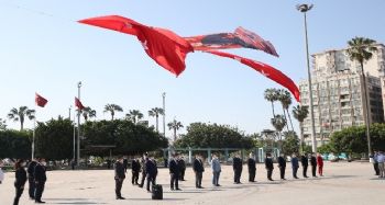 Mersin'de maskeli 23 Nisan töreni