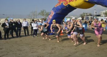 Mersin'de Triatlon heyecanı