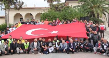 ATATÜRK İÇİN 550 KİLOMETRE PEDAL ÇEVİRECEKLER