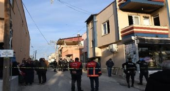 Yangına uykuda yakalandı
