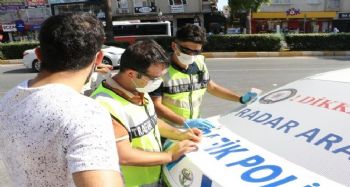 Mersin'de hız denetimi