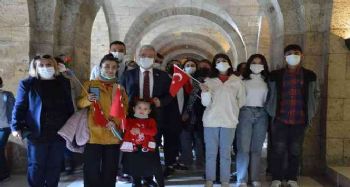 Özel gereksinimli bireylerden Anıtkabir ziyareti