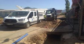 BOZYAZI’DA İÇMESUYU ŞEBEKE HATLARI YENİLENİYOR