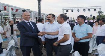 BAŞKAN AKTAŞ VEDA ETTİ