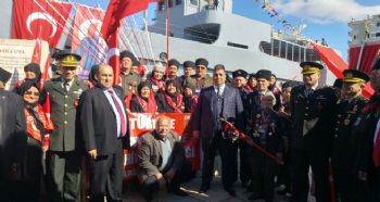 18 MART NUSRET MAYIN GEMİSİ’NDE ANMA TÖRENİ