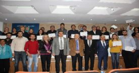 MTSO EKAV'IN GİRİŞİMCİ ADAYLARI SERTİFİKALARINI ALDI