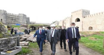 Vali Su, Anamur'da incelemelerde bulundu