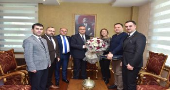 MERİAD YÖNETİMİ VALİ SU’YU ZİYARET ETTİ