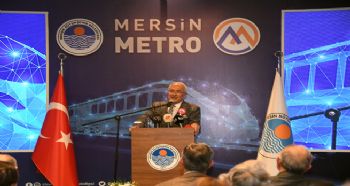 BAŞKAN KOCAMAZ, MERSİN METROSU’NU TANITTI 