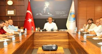MTSO Yerel Yönetimler Çalışma Grubundan Başkan Seçer'e ziyaret