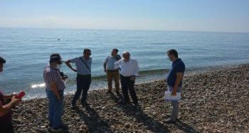 Balık ölümlerinin yaşandığı Sarıgöl'de çalışma başlatıldı