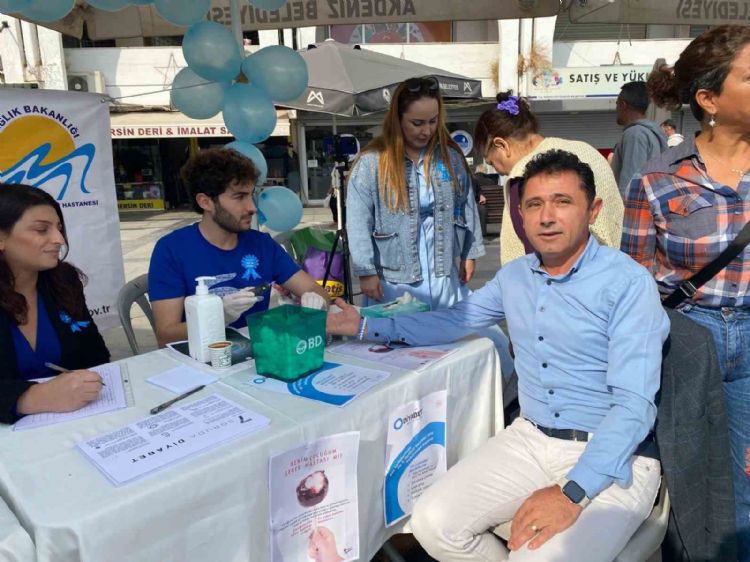 ‘Diyabet Günü’nde şeker ölçümü yapıldı