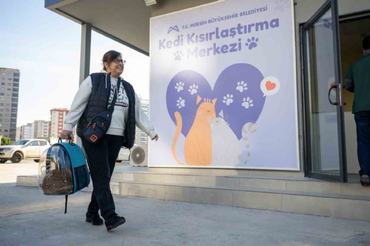 Mersin’de ‘Kedi Kısırlaştırma Merkezi’ açıldı