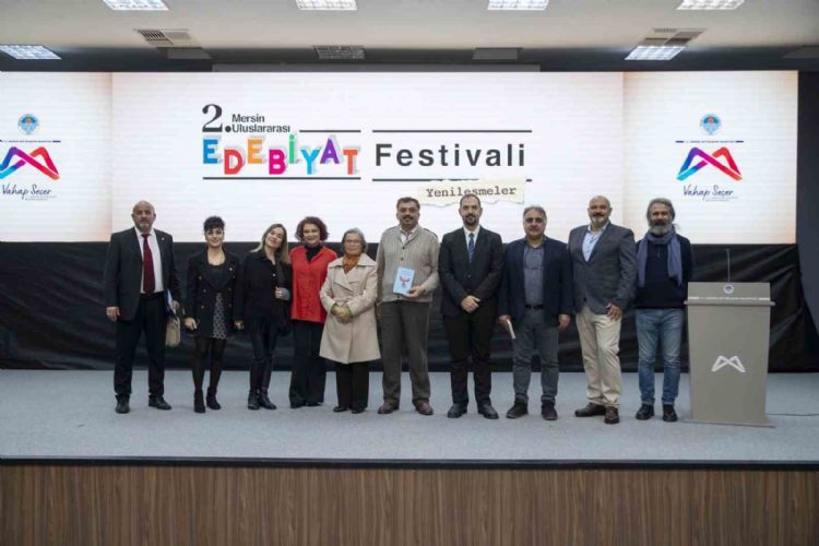 2. Uluslararası Mersin Edebiyat Festivali’nde ödüller sahiplerini buldu