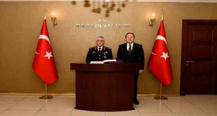 Jandarma Genel Komutanı Orgeneral Arif Çetin Mersin'de