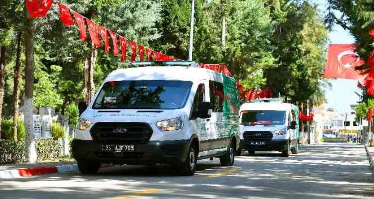Mersin'de 57 cenaze nakil aracıyla hizmet veriliyor