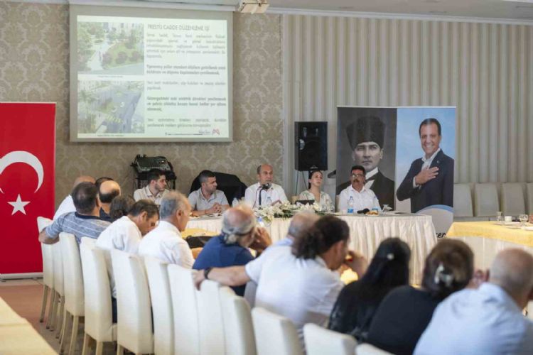İrde: "Prestij Caddeleri projesinde ilk etap eylül ayı başında bitiyor"