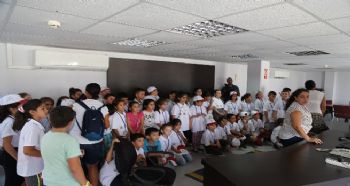 ÖĞRENCİLER ATIKSU ARITMA TESİSİNİ GEZDİ