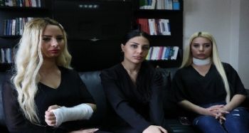 Trafikte sopalı saldırıya uğrayan kadınlar konuştu: "Kadına şiddetin durmasını istiyoruz"