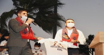 Toroslar Belediyesi'nden İçel İdman Yurdu'na tesis tahsis edildi