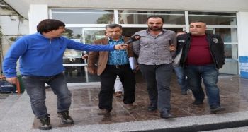 Babasını öldüren katil zanlısı adliyeye sevk edildi