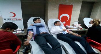 MERSİN DEFTERDARLIĞI'NDA KAN BAĞIŞI 