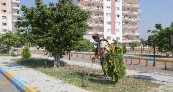Erdemli'de trafik eğitim parkuru yeni sezona hazır