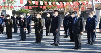 Tarsus'un Kurtuluş Günü sade bir törenle kutlandı