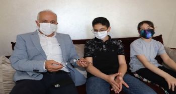 Başkan Gültak, gözlüğü kırılan öğrencinin talebini yanıtsız bırakmadı