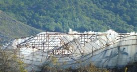ANAMUR’DA FIRTINA SERALARI VURDU
