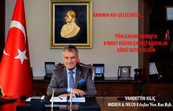 KILIÇ: KADININ ADI GELECEKTİR
