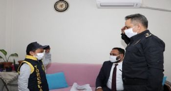 Kanser hastası Berkay'ın polis olma hayali gerçek oldu
