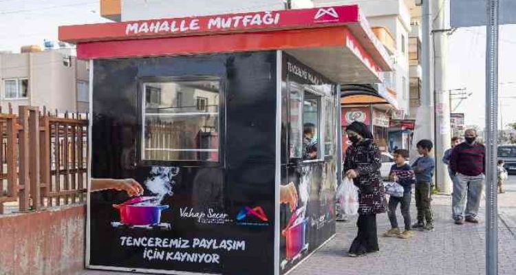 Mersin'de 'Mahalle Mutfakları' hafta sonunda da hizmet verecek