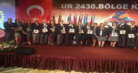 MERSİN ROTARY KULÜBÜ'NE 26 ÖDÜL