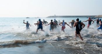 Mersin Yenişehir'de triatlon heyecanı yaşandı
