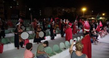 Kadın mehteranlardan Filenin Sultanları’na marşlı destek