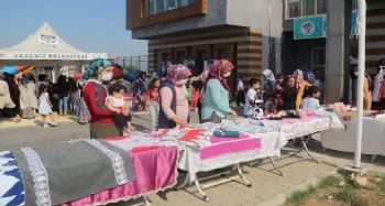 Bekirde Kültür ve Sanat Evi kursiyerleri hünerlerini sergiledi