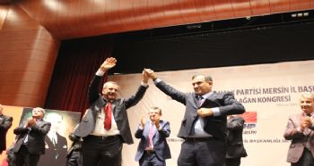 CHP MERSİN İL BAŞKANLIĞI’NA ADİL AKTAY SEÇİLDİ