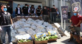 Mersin'de ele geçirilen kokainin miktarı 1 ton 300 kiloya yükseldi